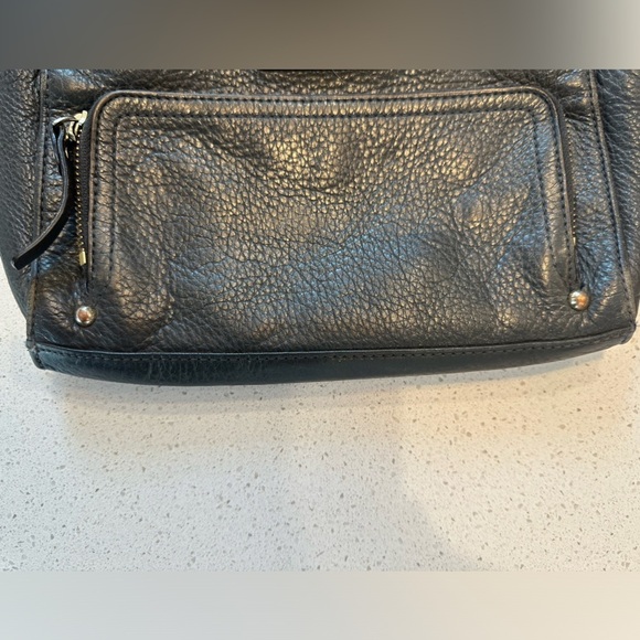 Kate Spade Baxter Street Sevilla Leather Crossbody Purse, Asphalt/Black - Picture 6 of 12